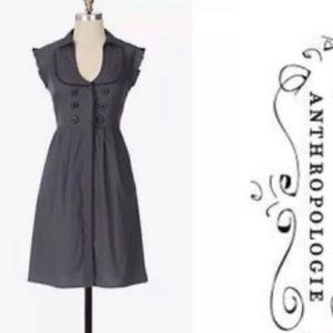 Anthropologie Maeve Big Bend Shirt Dress Size 6